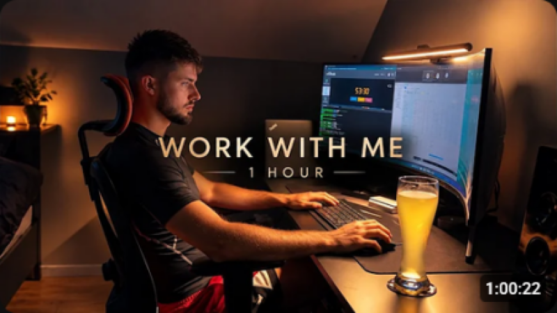 Cozy Deep Work Session | Work With Me | Cozy Ambient Music