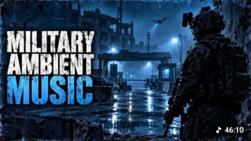 Dark Military Ambient Music – Night Recon | Volume 1