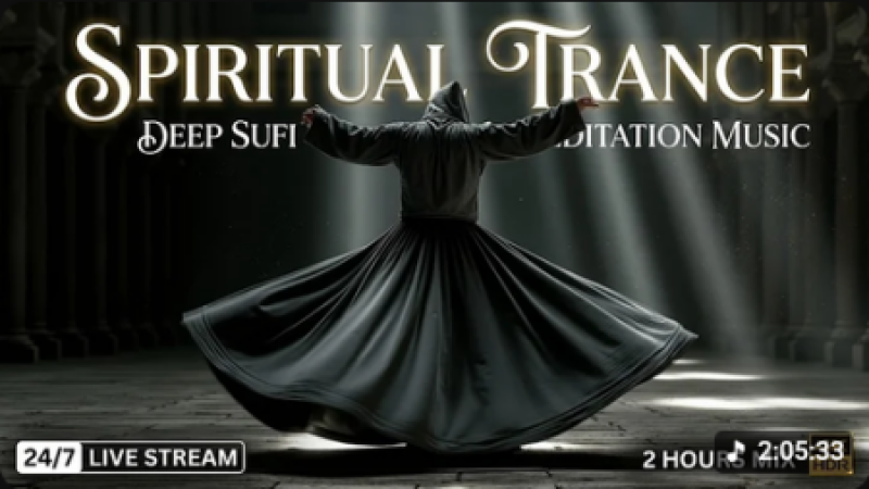 Hluboká Sufijská Meditační Hudba Pro Vnitřní Klid A Božské Spojení Duchovní Léčení A Trans Duše