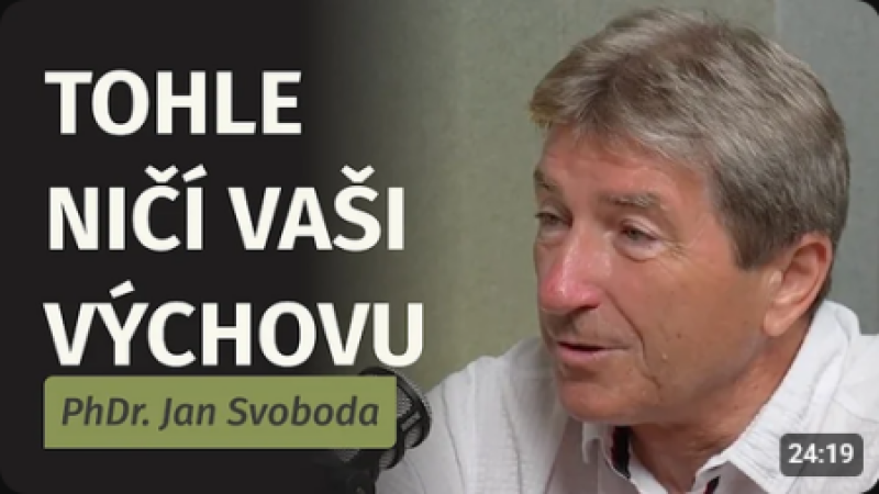 5 vnitřních programů, které vám tajně ničí výchovu (Který máte vy?) Psycholog Jan Svoboda