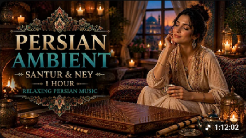 Persian Ambient Music | Santur & Ney | Creative Work