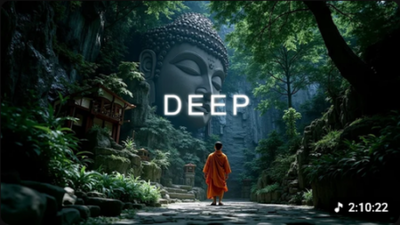 Buddhistická Meditační Hudba Pro Hlubokou Relaxaci A Tibetská Flétna Pro Klidnou Mysl A Spaní