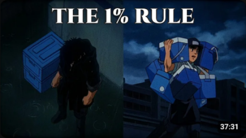 THE 1% RULE: The Brutal Truth About Self-Discipline