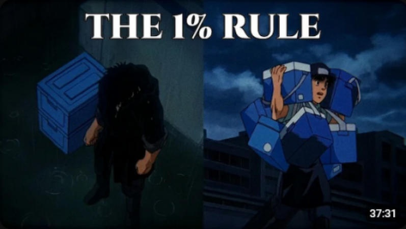 THE 1% RULE: The Brutal Truth About Self-Discipline