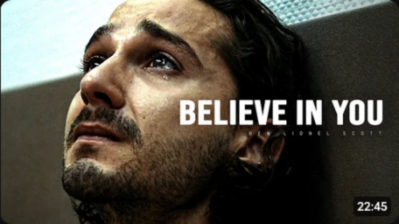 BELIEVE IN YOU