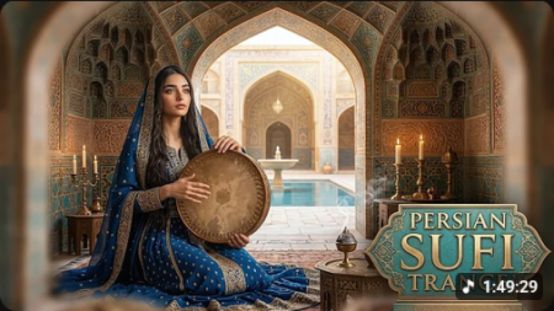 Persian Trance 🌙 Ancient Sufi Rhythms for Deep Focus, Work & Meditation