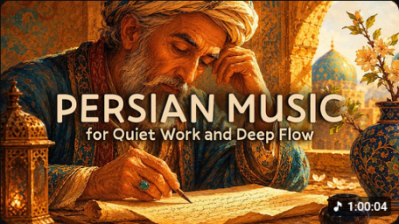 Rhythms of Persia — Soothing Instrumental Music for Creative Work & Flow State (Deep Focus Music)