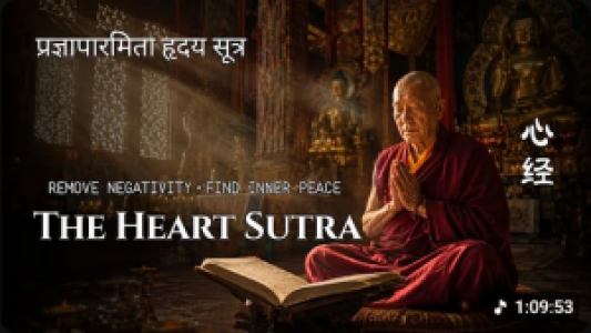 The Heart Sutra • Clear Negative Energy • Inner Peace & Spiritual Healing