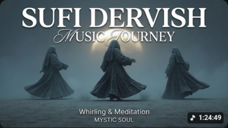 Súfijská Hudba Dervišů Starověký Rituál Pro Hlubokou Meditaci A Duchovní Probuzení Vnitřní Klid Zen