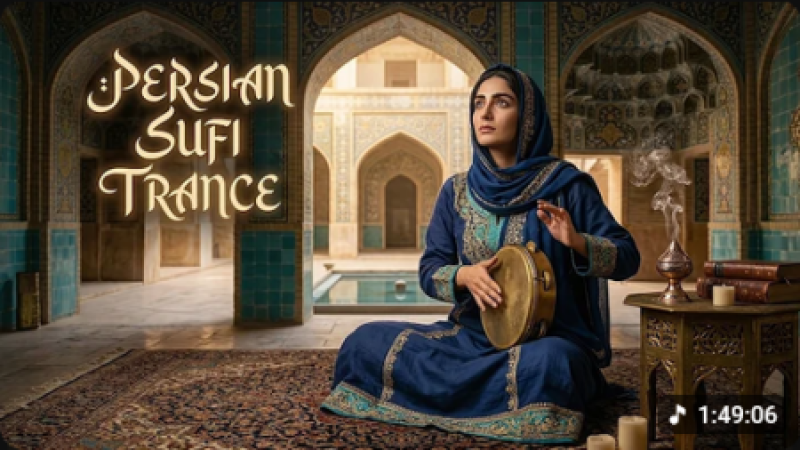 Sufi Dervish Trance — Ancient Daf Rhythms for Focus, Meditation & Inner Stillness