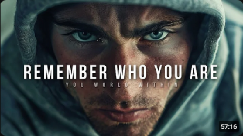 REMEMBER WHO YOU WANTED TO BE