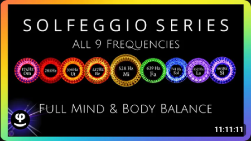 Deep Sleep | All 9 Solfeggio Frequencies | Binaural Beats