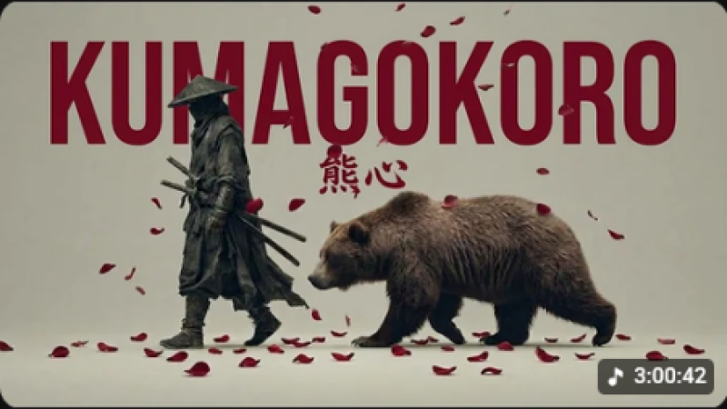 KUMAGOKORO (熊心) — Heart of the Bear | Japanese Zen Music for Quiet Strength & Deep Focus