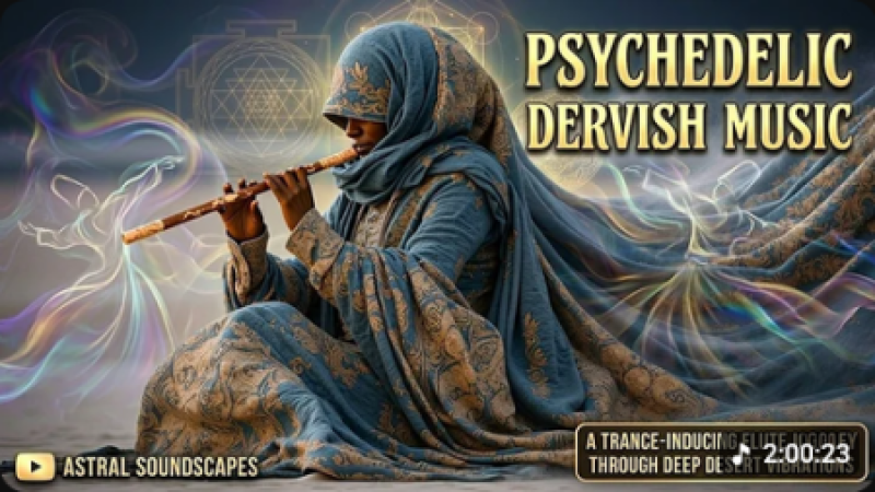 Súfijská Hudba Pro Hlubokou Meditaci A Duchovní Probuzení S Atmosférou Tančících Dervišů