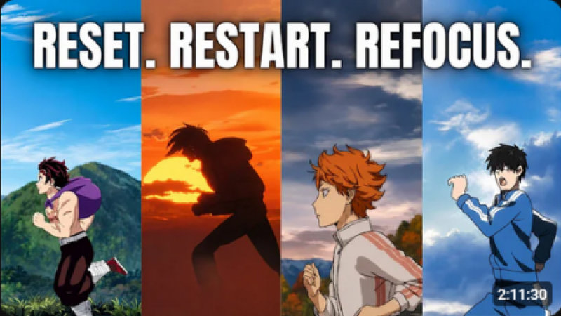 You Need To Reset, Restart And Refocus.