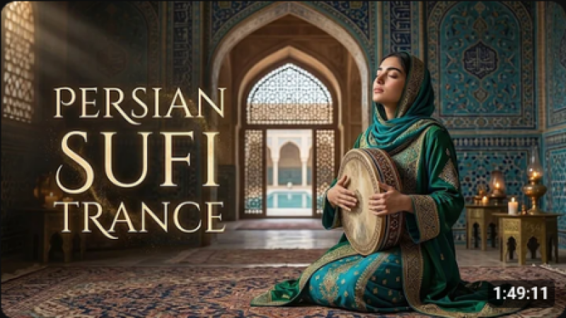 Ancient Persian Trance 🌙 Mystical Desert Ritual for Deep Work, Study & Meditation