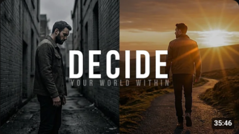 Your New Life Starts the Moment You Decide