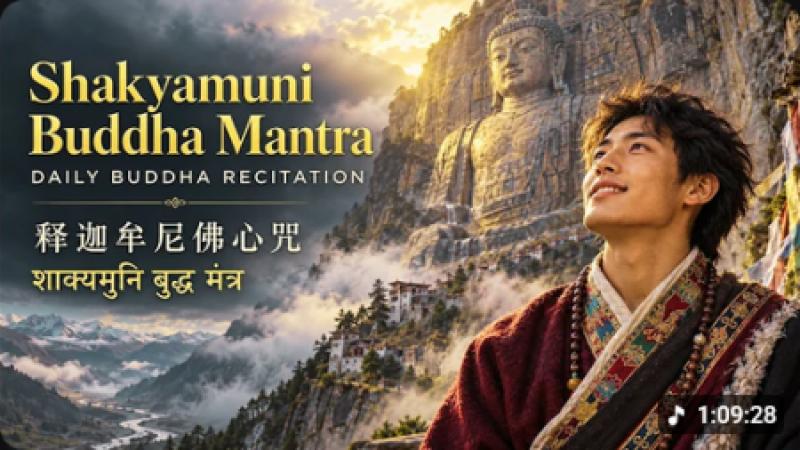 Shakyamuni Buddha Mantra • Awaken Inner Power • Clear Negative Energy
