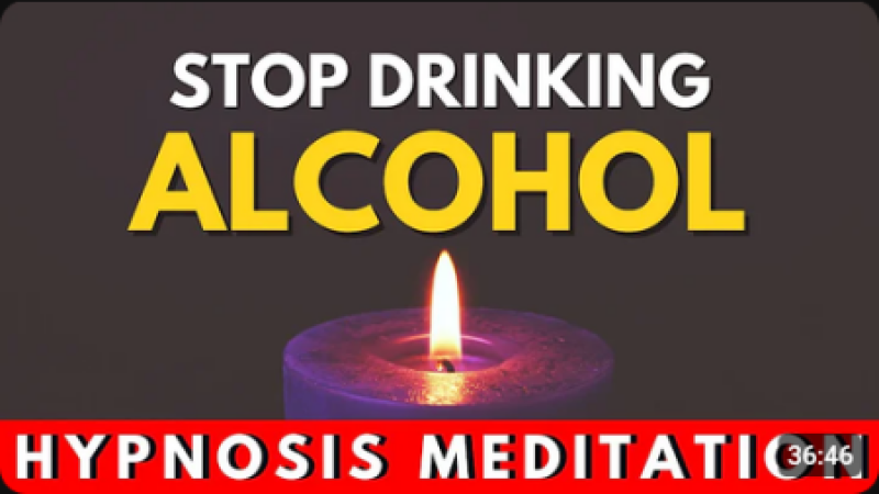 Stop Drinking Alcohol Hypnosis - Quit Drinking Alcohol Meditation