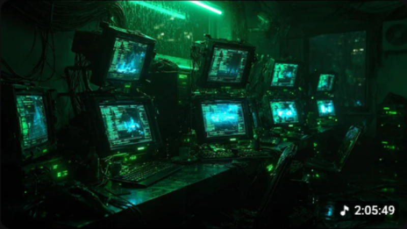 GREEN SIGNAL 🧪 | Cyberpunk Hacker Ambient for Coding & Deep Focus